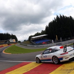  Il diciottenne Cairoli, fa il suo esordio a Spa Francorchamps nella Porsche Mobil 1 Supercup 