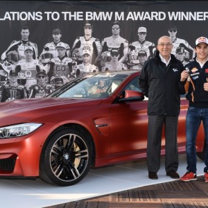  Marquez premiato con il BMW M Award 2014