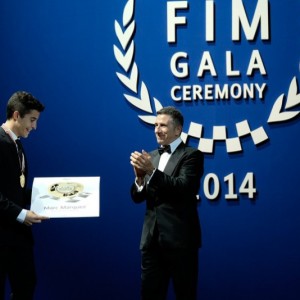  I Campioni premiati al Gala FIM 2014