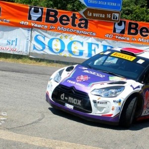 RALLY INTERNAZIONALE DEL CASENTINO – Alessandro Re e Giacomo Ciucci secondi assoluti con Citroën DS3 WRC