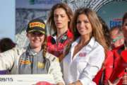 CORINNE FEDERIGHI AL “VIA” DEL RALLY CITTA’ DI CAMARIORE