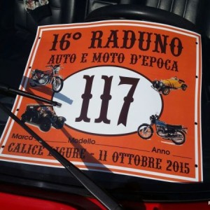 16 Raduno Auto e Moto d'epoca Calice Ligure 2015  Gallery