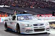 THE NEW NASCAR WHELEN EURO SERIES CAR ROCKS THE RACE OF CHAMPIONS