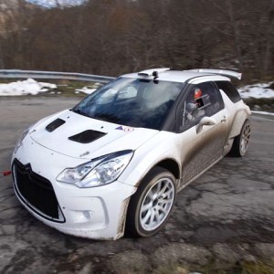 GABRIELE CIAVARELLA E DANIELE MICHI AL VIA DEL CAMPIONATO ITALIANO RALLY CON LA CITROEN DS3 R5