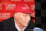 Il leggendario pilota austriaco Niki Lauda ospite d’eccezione della serata al Casinò Admiral di Mendrisio