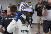 VALTTERI PODIUMS WHILE LEWIS CHARGES TO FOURTH