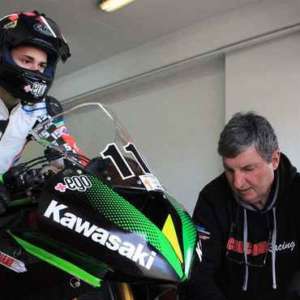 Matteo Ghidini al top con la Kawasaki 600 Superstock