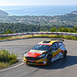 Luca Panzani al Rallye Isola d'Elba:  gara difficile ma podio confermato