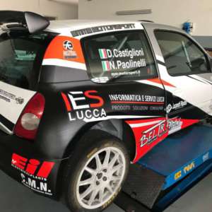 NICOLA PAOLINELLI TORNA IN GARA: AL RALLY "ABETI" CON LA CLIO S1600