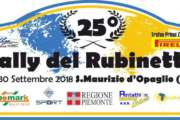 AL VIA LE ISCRIZIONI DEL 25° RALLY DEL RUBINETTO