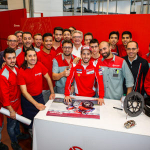 Il leader della MotoGP Andrea Dovizioso parla del suo rapporto con Brembo e con la frenata.