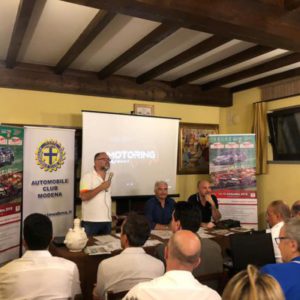 Presentato il 40° Rally "Citta di Modena" all'Acetaia Leonardi