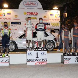 "MANITA" DI CARLO ALBERTO SENIGAGLIESI   AL RALLY DI CASCIANA TERME:  SULLA SKODA FABIA R5, VITTORIA E RECORD PER IL PILOTA PISANO