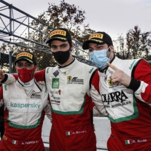 Roda-Rovera-Fuoco si laureano Campioni Italiani Gran Turismo Endurance a Monza