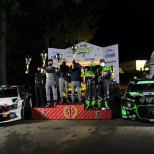 BB COMPETITION E CLAUDIO ARZA' SUL PODIO "CRZ" DEL RALLY IL CIOCCO