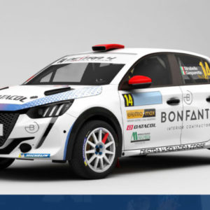 LA PRIMA DI STRABELLO SULLA PEUGEOT 208 RALLY 4