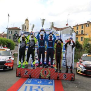 SIMONE MIELE VINCE IL RALLY DEL TARO E SI PORTA AL COMANDO DELL'IRC