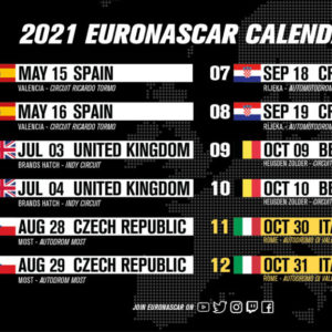 La NWES presenta un calendario 2021 aggiornato