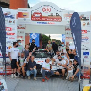 MM MOTORSPORT ASSOLUTA PROTAGONISTA ALLA COPPA CITTÀ DI LUCCA:  VITTORIA CON LUCA PIEROTTI E PRIMATO TRA I TEAM PARTECIPANTI