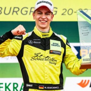 Guest driver Marcel Marchewicz wins DTM Trophy race at Nürburgring on Sunday