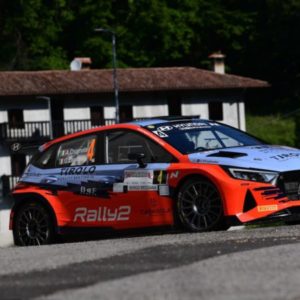 56° RALLY DEL FRIULI VENEZIA GIULIA:  VITTORIA PER CRUGNOLA-ZANNI E LA NUOVA HYUNDAI "RALLY2"