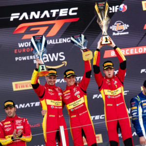 Pole e trionfo per Rovera e la Ferrari 296 GT3 a Barcellona nel GTWC