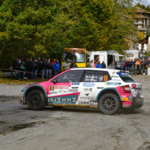 ERREFFE RALLY TEAM SECONDO NEL CIAR FEMMINILE CON SARA CARRA