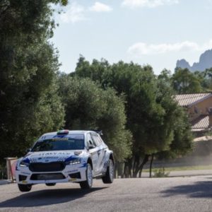 Alberto Roveta (Skoda Fabia RS) è il vincitore del Rally Terra Sarda