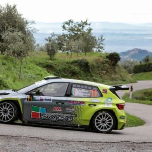 Luca Artino conquista il podio al Rally Città di Pistoia