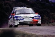 FRANCOIS DELECOUR A RALLYLEGEND CON LA PEUGEOT 306 MAXI IKE RACING